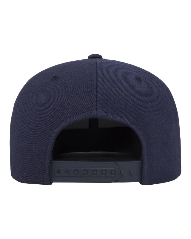 YP Classics Adult Flat Visor Classic Snapback Cap — view 39