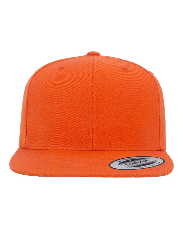 YP Classics Adult Flat Visor Classic Snapback Cap — view 43
