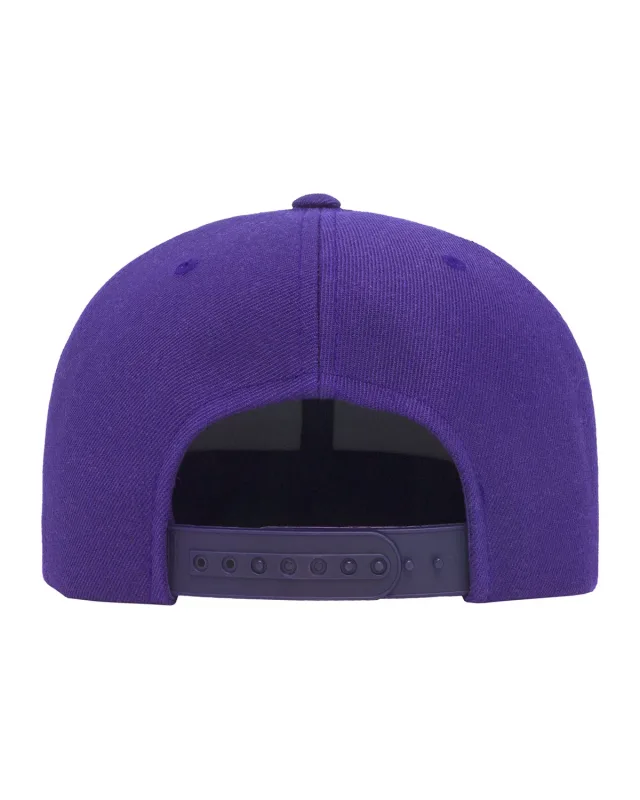 YP Classics Adult Flat Visor Classic Snapback Cap — view 50