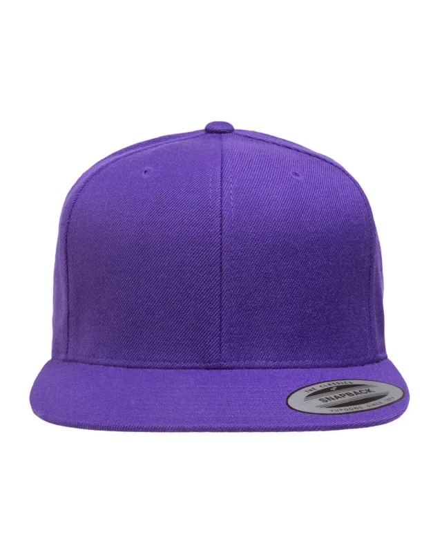 YP Classics Adult Flat Visor Classic Snapback Cap — view 51
