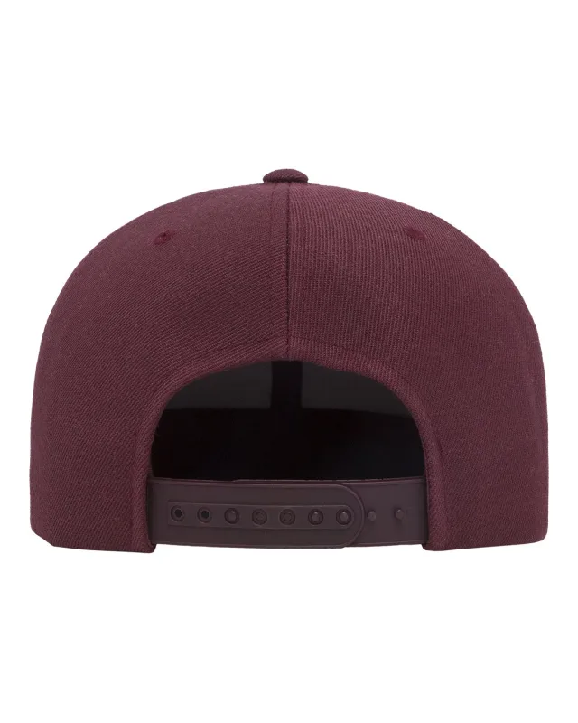 YP Classics Adult Flat Visor Classic Snapback Cap — view 53