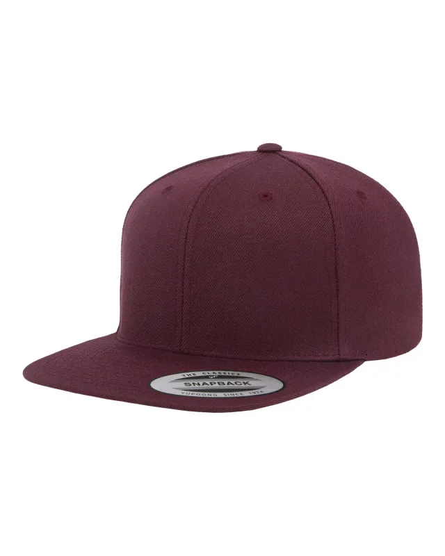 YP Classics Adult Flat Visor Classic Snapback Cap — view 56