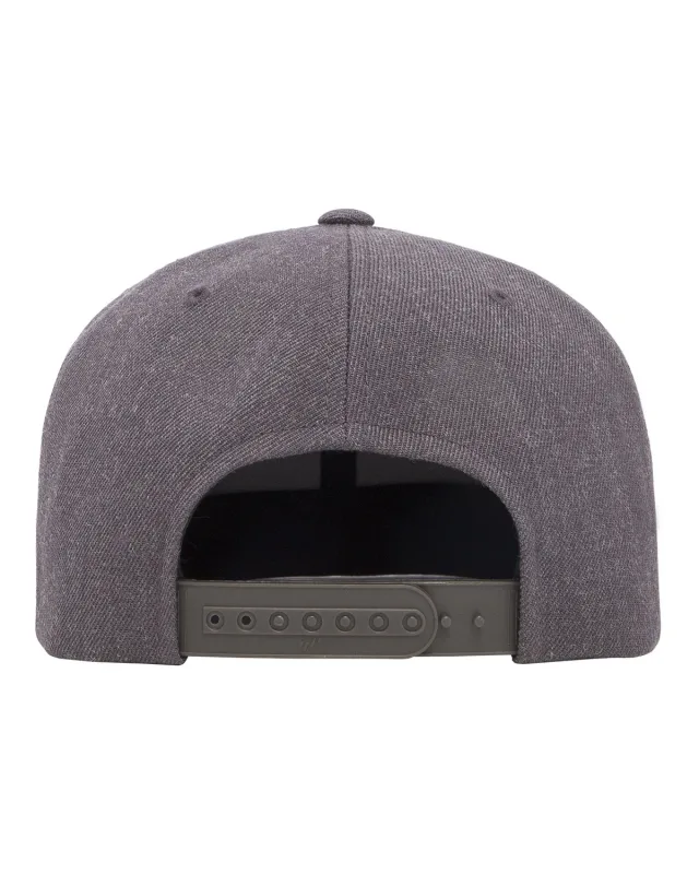 YP Classics Adult Flat Visor Classic Snapback Cap — view 57