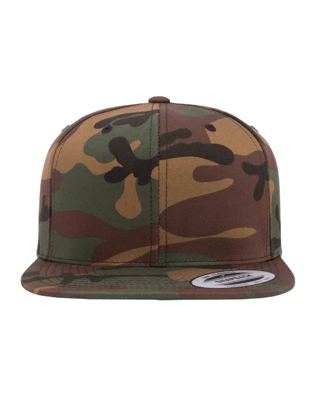 YP Classics Adult Flat Visor Classic Snapback Cap — view 67