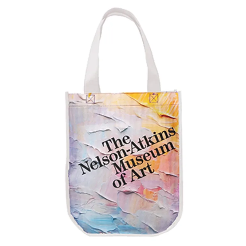 Yuma Sublimated Non-Woven Curve Bottom Tote — view 12
