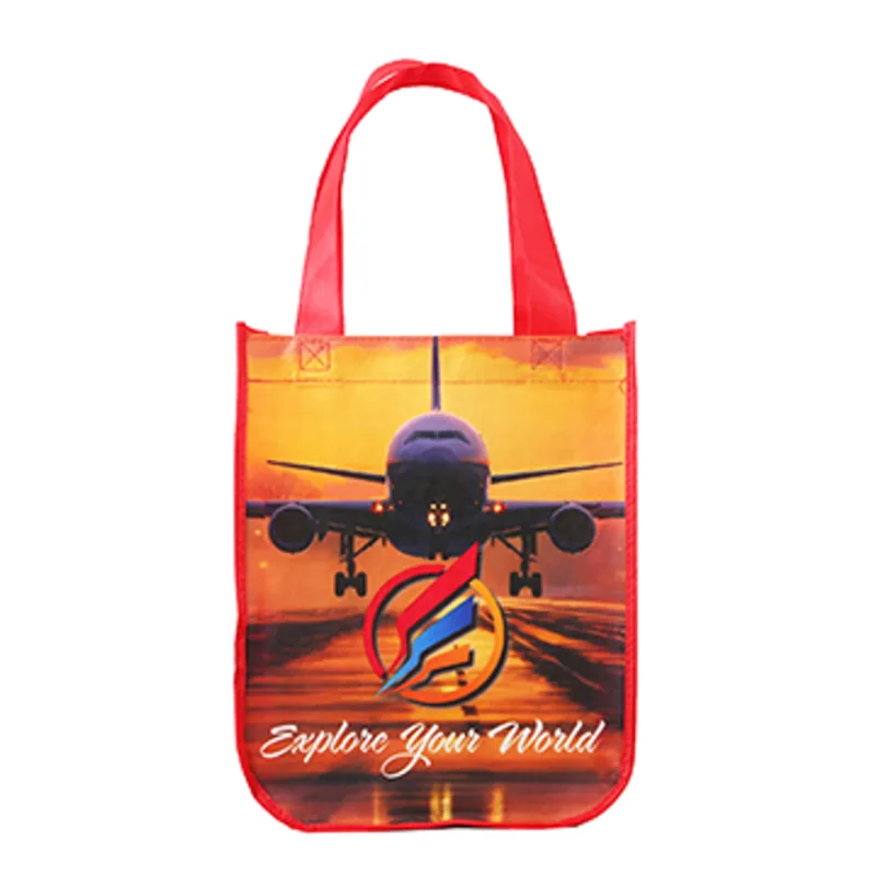 Yuma Sublimated Non-Woven Curve Bottom Tote — view 15