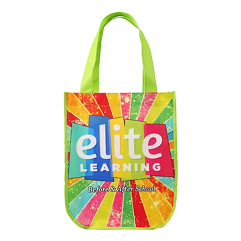 Yuma Sublimated Non-Woven Curve Bottom Tote — view 18