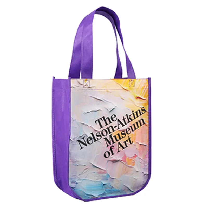 Yuma Sublimated Non-Woven Curve Bottom Tote — view 7