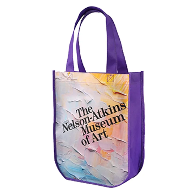 Yuma Sublimated Non-Woven Curve Bottom Tote — view 8