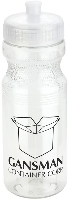 Customized Eco-Polyclear™ Bottle with Push-Pull Lid (24 oz) — view 3