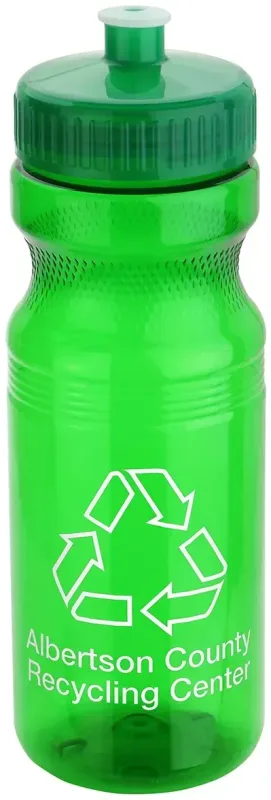 Customized Eco-Polyclear™ Bottle with Push-Pull Lid (24 oz) — view 5