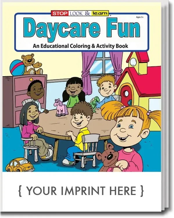 Daycare Fun Coloring and Activity Book