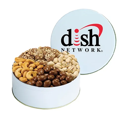 Deluxe 4-Way Nut Assortment Gift Tin — view 10