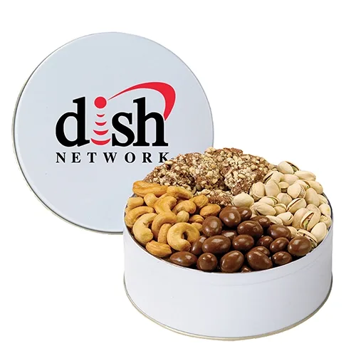 Deluxe 4-Way Nut Assortment Gift Tin — view 5