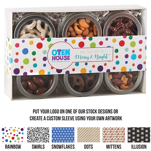 Deluxe 6-Compartment Gift Tin Set — view 4