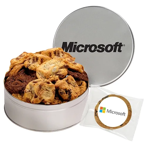 Deluxe Assorted Gourmet Cookie Tin Gift Set — view 11