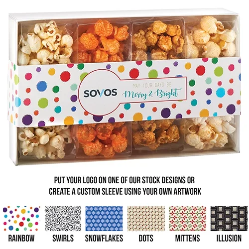 Deluxe Popcorn Gift Box - 4 Flavors — view 2
