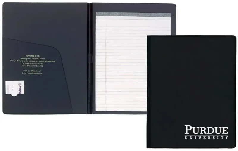 Branded Custom Deluxe Senior Size Padfolio — view 10
