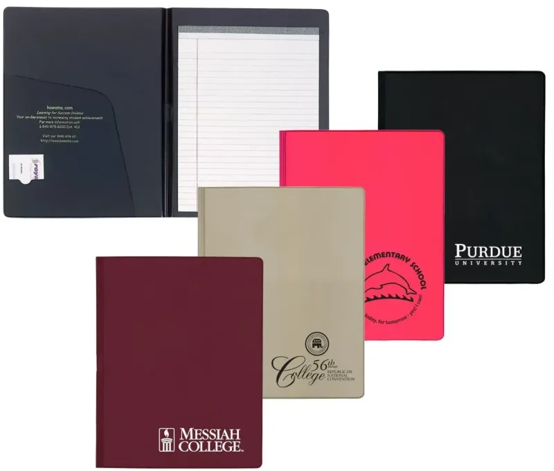 Branded Custom Deluxe Senior Size Padfolio — view 11
