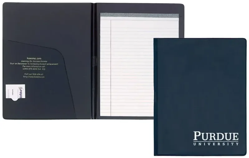 Branded Custom Deluxe Senior Size Padfolio — view 13