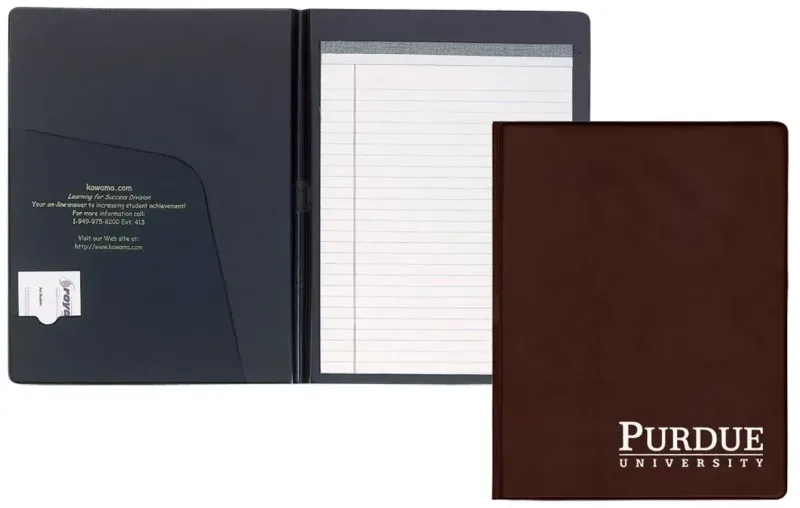 Branded Custom Deluxe Senior Size Padfolio — view 16