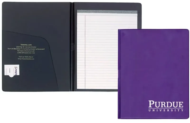 Branded Custom Deluxe Senior Size Padfolio — view 18