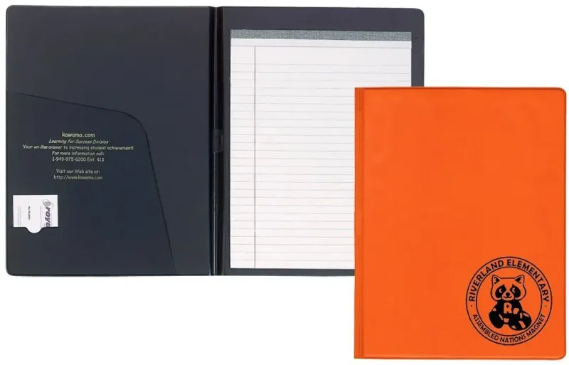 Branded Custom Deluxe Senior Size Padfolio — view 19