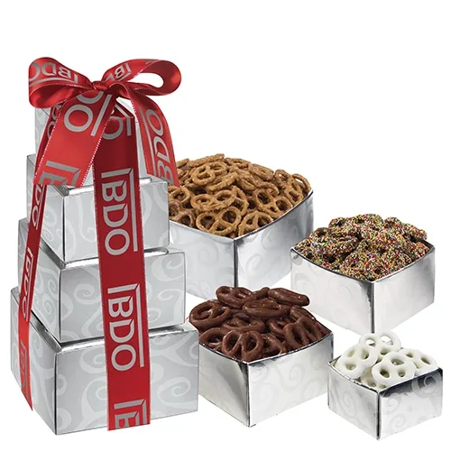 Deluxe Sweet & Salty Tower Gift Set — view 5