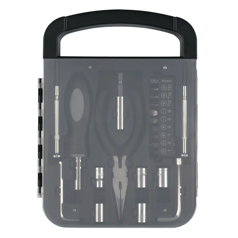 Custom Printed Deluxe Tool Set With Pliers — view 2