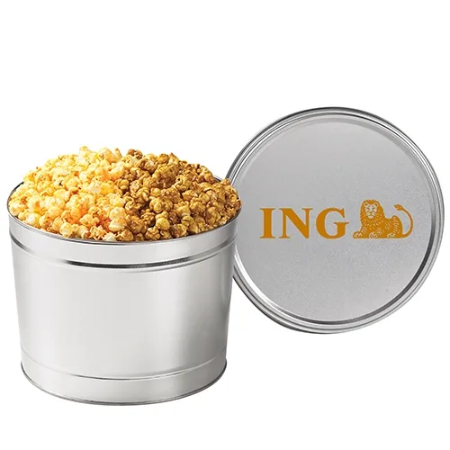 Deluxe Two-Flavor Gourmet Popcorn Tin — view 14
