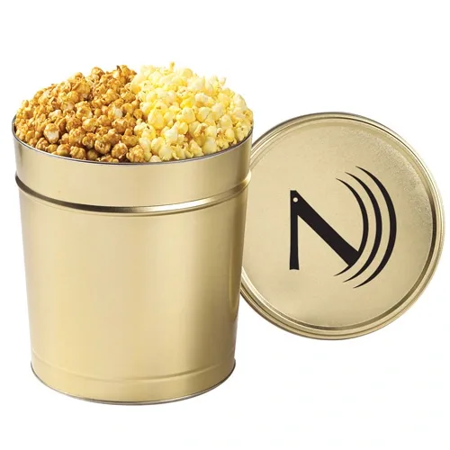Deluxe Two-Flavor Gourmet Popcorn Tin — view 22