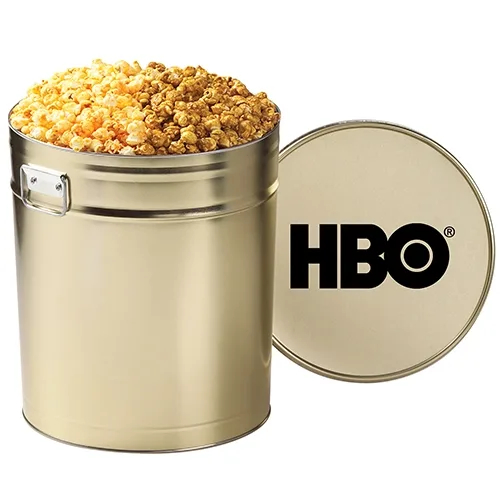 Deluxe Two-Flavor Gourmet Popcorn Tin — view 37