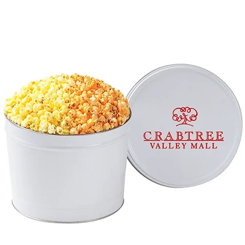 Deluxe Two-Flavor Gourmet Popcorn Tin — view 5