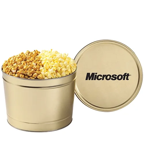 Deluxe Two-Flavor Gourmet Popcorn Tin — view 7