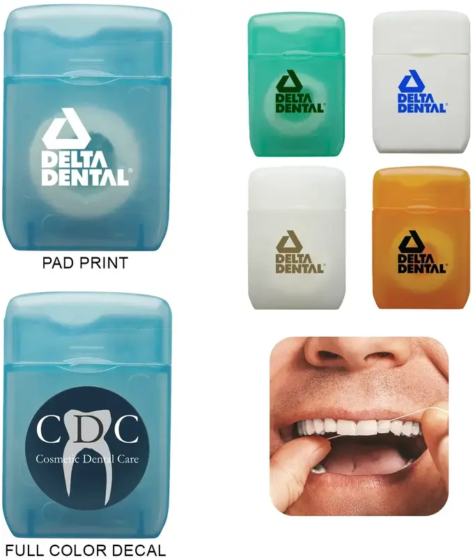 Personalized Mint Dental Floss