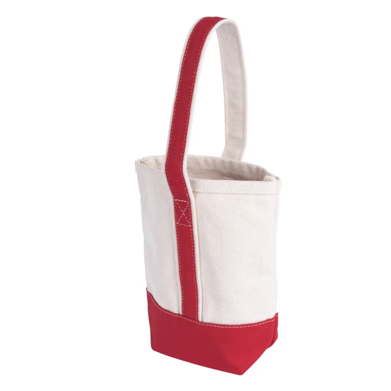 Customized Deux Wine Bottle Tote Bag — view 8