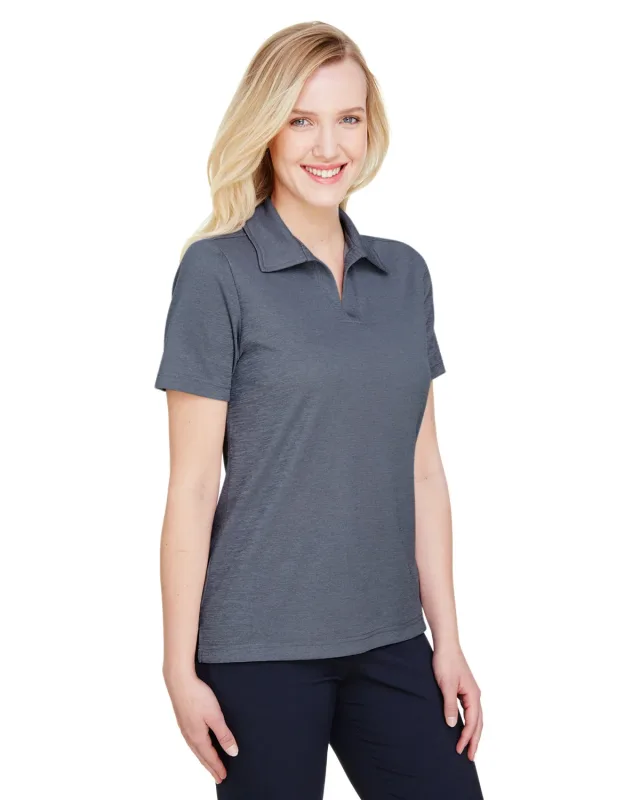 Devon & Jones CrownLux Performance® Ladies' Address Melange Polo — view 11