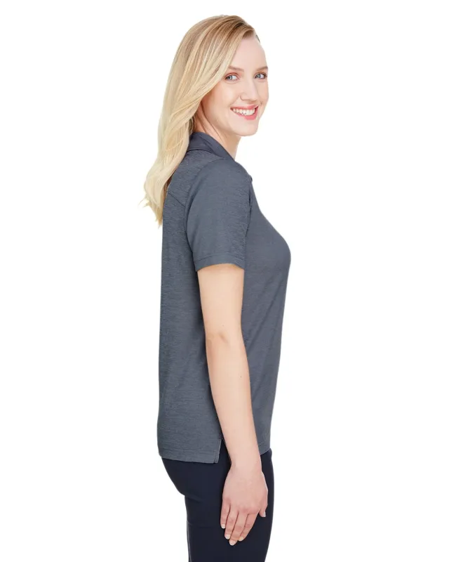 Devon & Jones CrownLux Performance® Ladies' Address Melange Polo — view 12