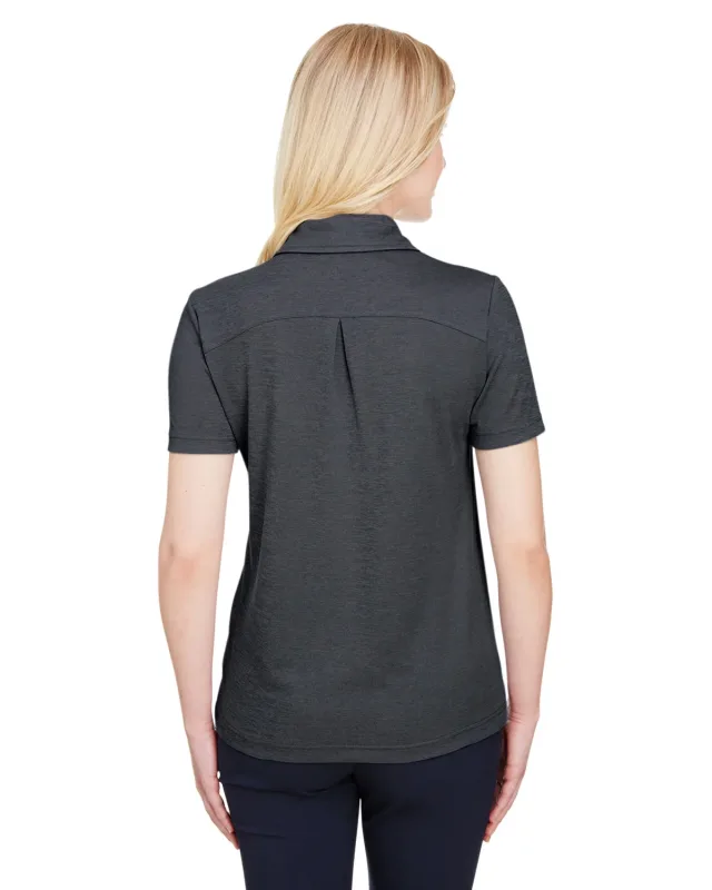 Devon & Jones CrownLux Performance® Ladies' Address Melange Polo — view 13