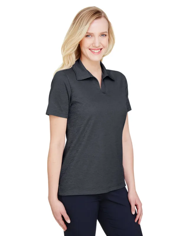 Devon & Jones CrownLux Performance® Ladies' Address Melange Polo — view 17
