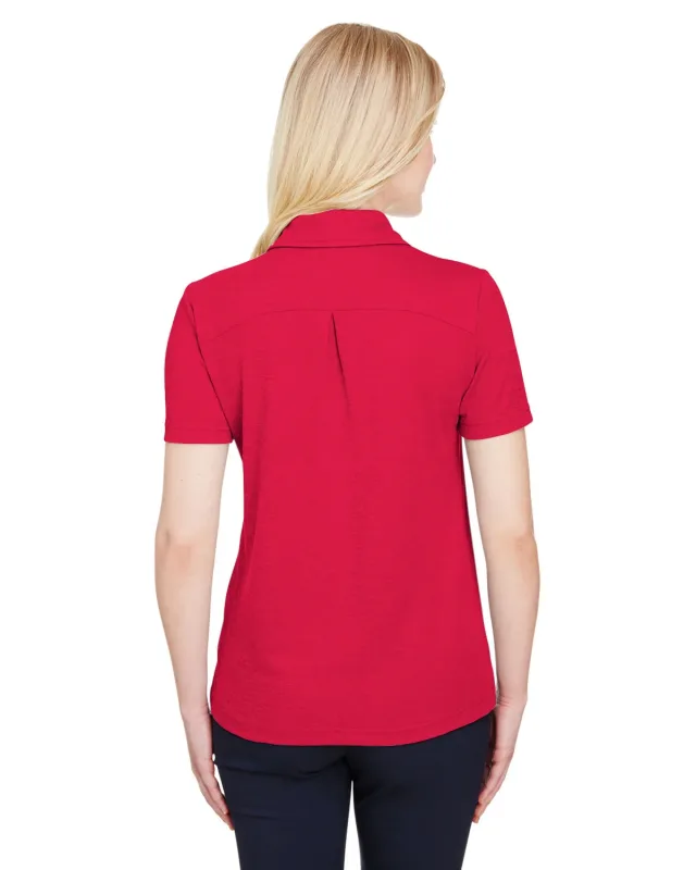 Devon & Jones CrownLux Performance® Ladies' Address Melange Polo — view 19