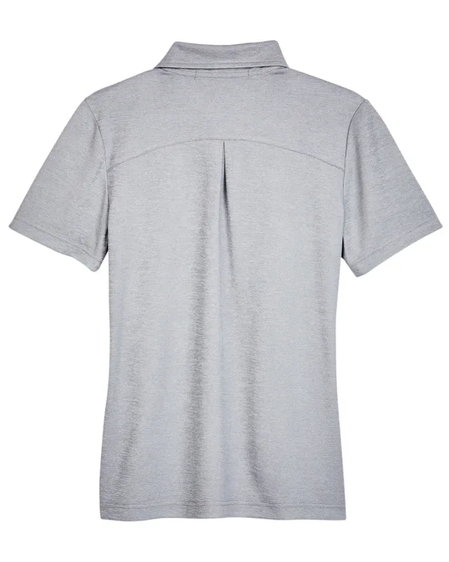 Devon & Jones CrownLux Performance® Ladies' Address Melange Polo — view 2