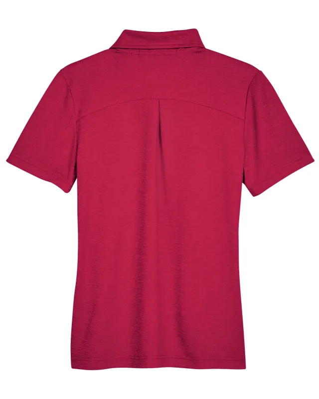 Devon & Jones CrownLux Performance® Ladies' Address Melange Polo — view 20