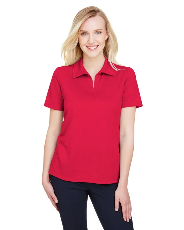 Devon & Jones CrownLux Performance® Ladies' Address Melange Polo — view 22