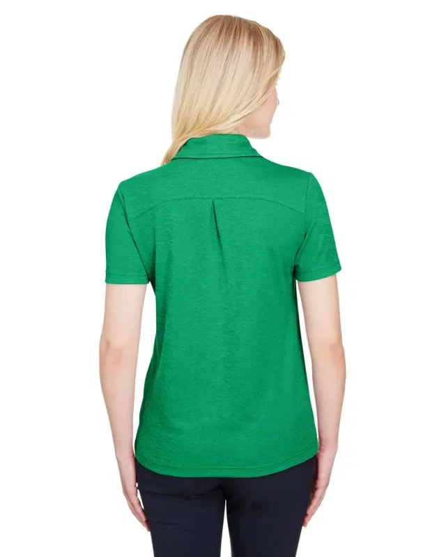 Devon & Jones CrownLux Performance® Ladies' Address Melange Polo — view 25