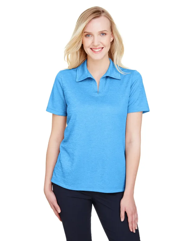 Devon & Jones CrownLux Performance® Ladies' Address Melange Polo — view 34