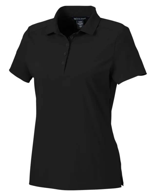 Devon & Jones CrownLux Performance® Ladies' Windsor Welded Polo — view 16