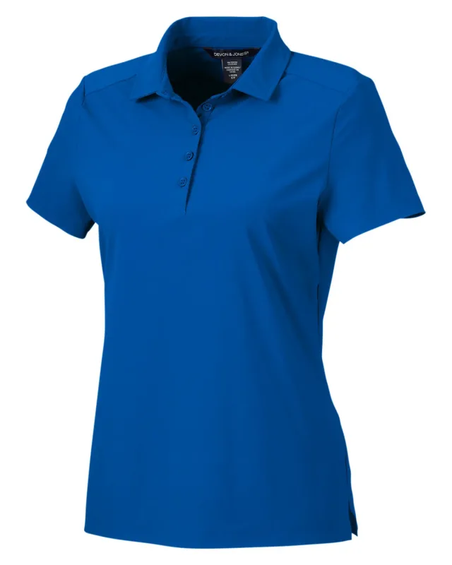 Devon & Jones CrownLux Performance® Ladies' Windsor Welded Polo — view 26