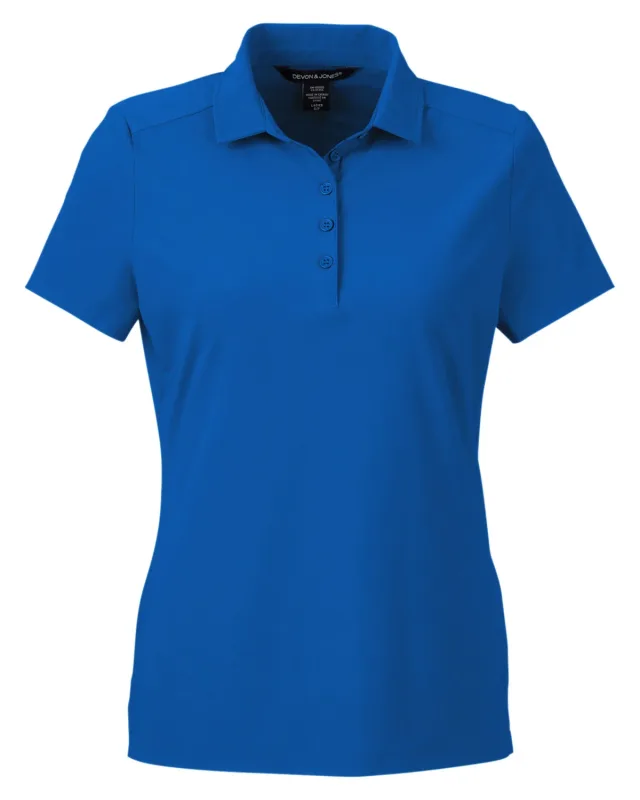 Devon & Jones CrownLux Performance® Ladies' Windsor Welded Polo — view 28