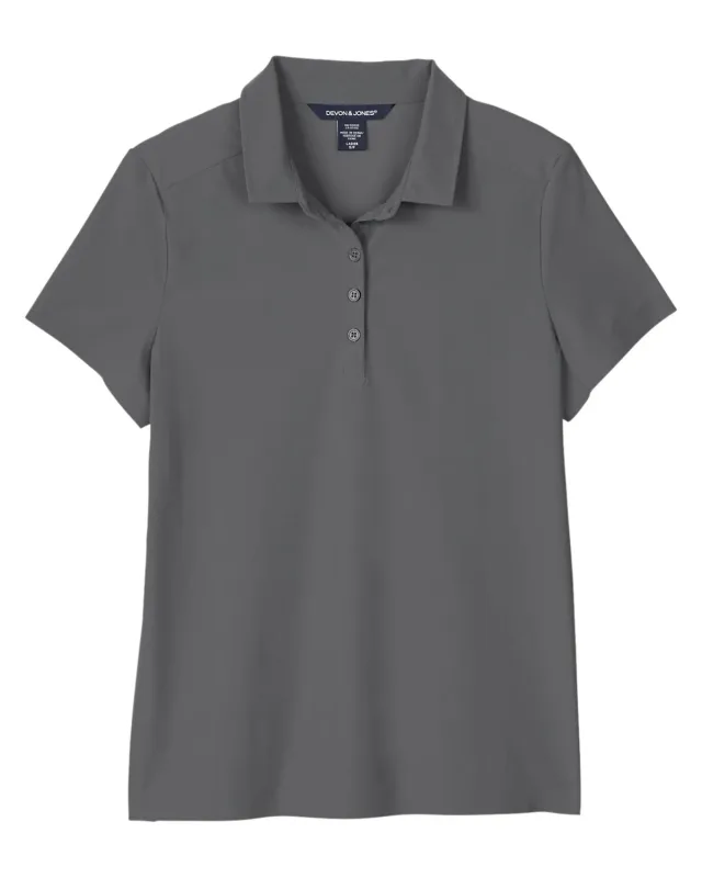 Devon & Jones CrownLux Performance® Ladies' Windsor Welded Polo — view 3